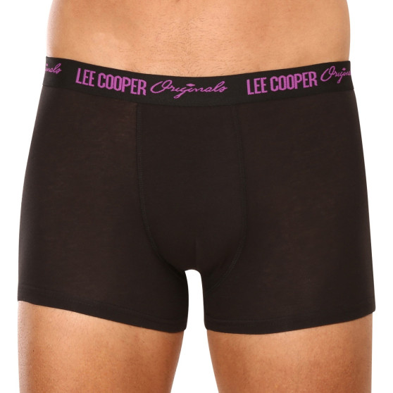 10PACK ανδρικό σορτς μποξεράκι Lee Cooper μαύρο (LCUBOX10P06-1948379)