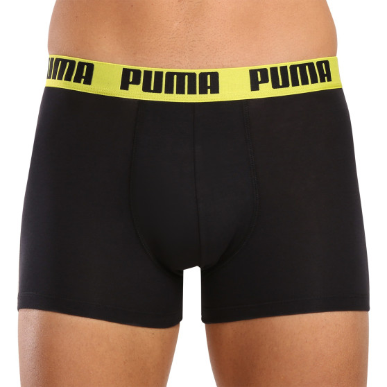 2PACK ανδρικό σορτς μποξεράκι Puma μαύρο (521015001 060)