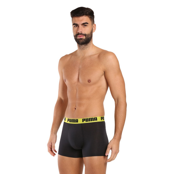 2PACK ανδρικό σορτς μποξεράκι Puma μαύρο (521015001 060)