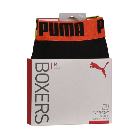 2PACK ανδρικό σορτς μποξεράκι Puma μαύρο (521015001 060)