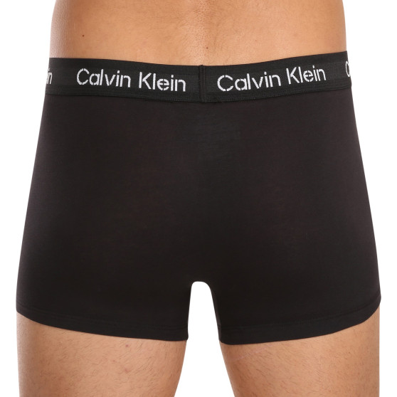 3PACK ανδρικό σορτς μποξεράκι Calvin Klein πολύχρωμο (NB3709A-FZ6)