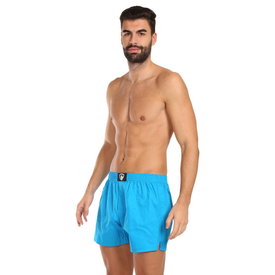 Ανδρικό σορτς Represent exclusive Ali Turquoise (R3M-BOX-0648)