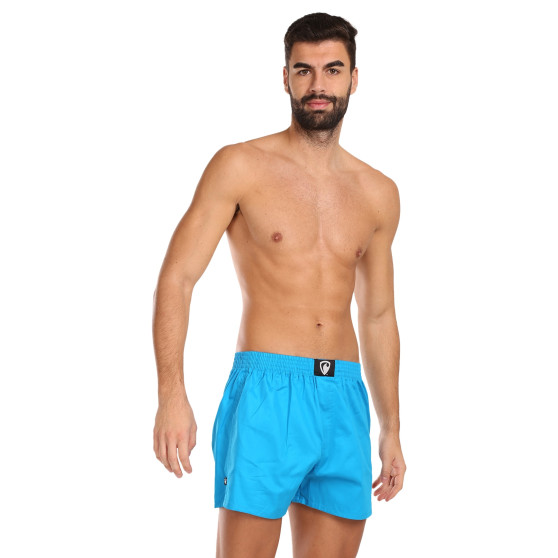 Ανδρικό σορτς Represent exclusive Ali Turquoise (R3M-BOX-0648)