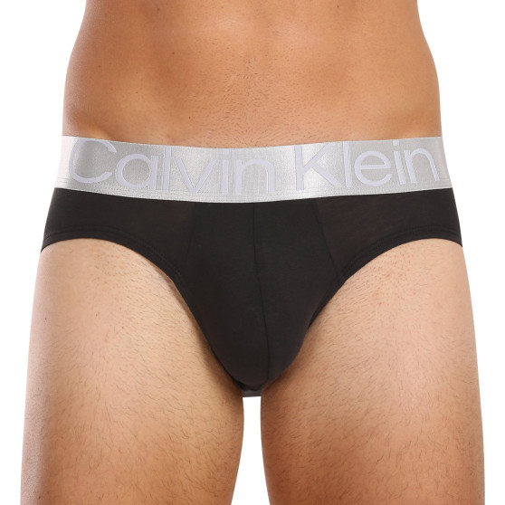 3PACK ανδρικό σλιπ Calvin Klein μαύρο (NB3129A-GTB)