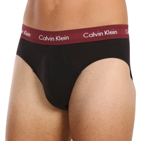 3PACK ανδρικό σλιπ Calvin Klein μαύρο (U2661G-H54)