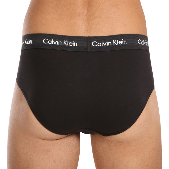 3PACK ανδρικό σλιπ Calvin Klein μαύρο (U2661G-H54)