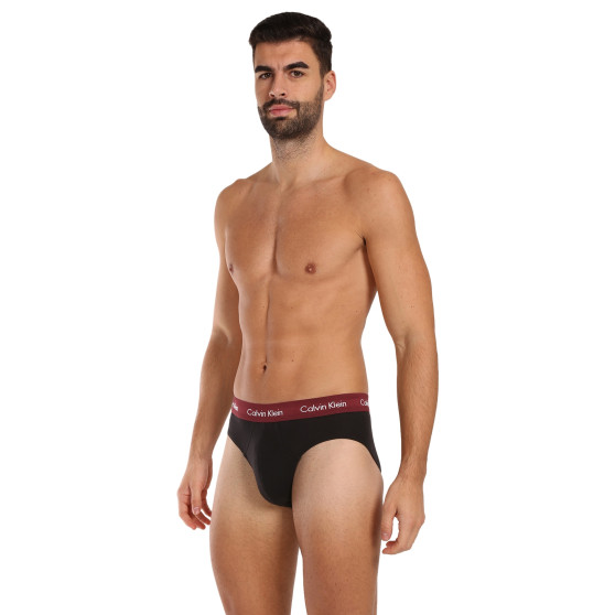 3PACK ανδρικό σλιπ Calvin Klein μαύρο (U2661G-H54)