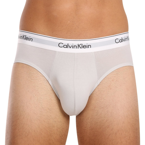 3PACK ανδρικό σλιπ Calvin Klein πολύχρωμο (NB2379A-GW4)