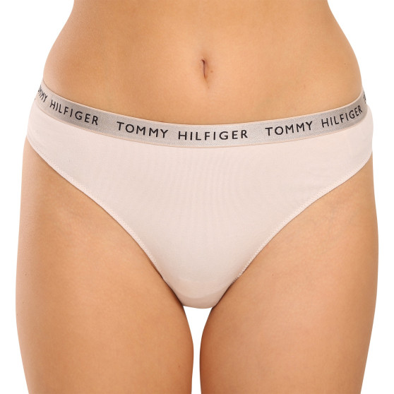 3PACK γυναικείο στρινγκ Tommy Hilfiger πολύχρωμο (UW0UW04889 0R1)