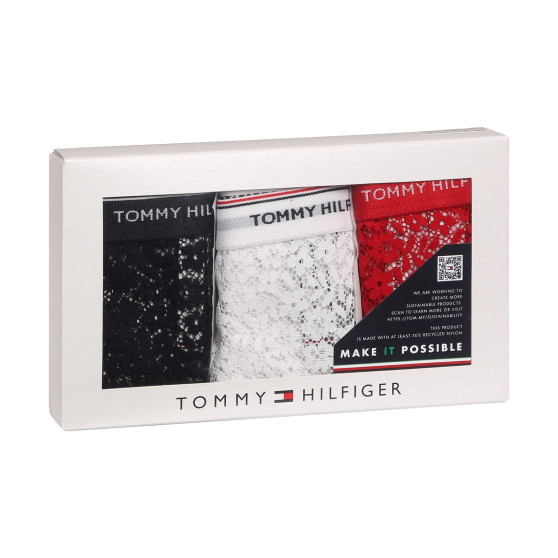 3PACK γυναικείο εσώρουχο Tommy Hilfiger πολύχρωμο (UW0UW04897 0X0)