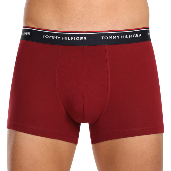 3PACK ανδρικό σορτς μποξεράκι Tommy Hilfiger πολύχρωμο (1U87903842 0YY)