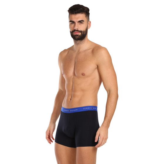 3PACK ανδρικό σορτς μποξεράκι Tommy Hilfiger σκούρο μπλε (UM0UM02765 0RW)