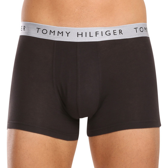 3PACK ανδρικό σορτς μποξεράκι Tommy Hilfiger μαύρο (UM0UM03028 0UB)