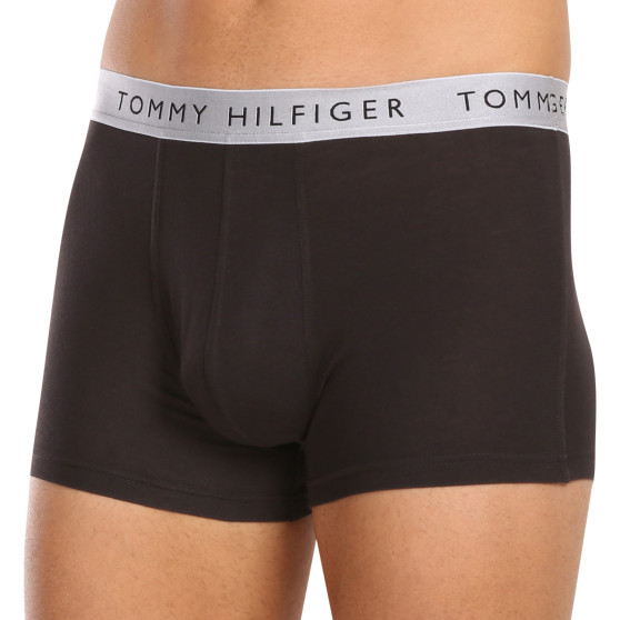 3PACK ανδρικό σορτς μποξεράκι Tommy Hilfiger μαύρο (UM0UM03028 0UB)