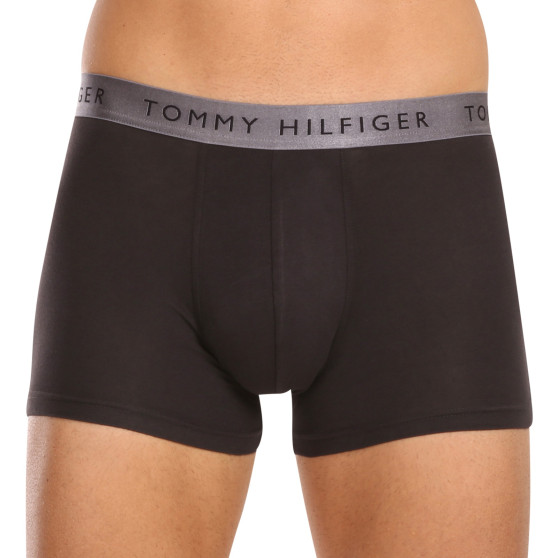 3PACK ανδρικό σορτς μποξεράκι Tommy Hilfiger μαύρο (UM0UM03028 0UB)