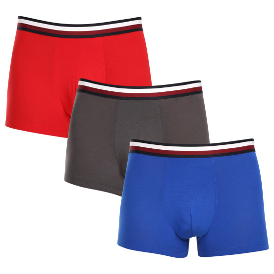 3PACK ανδρικό σορτς μποξεράκι Tommy Hilfiger πολύχρωμο (UM0UM03035 0UG)