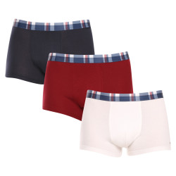 3PACK ανδρικό σορτς μποξεράκι Tommy Hilfiger πολύχρωμο (UM0UM03041 0XU)