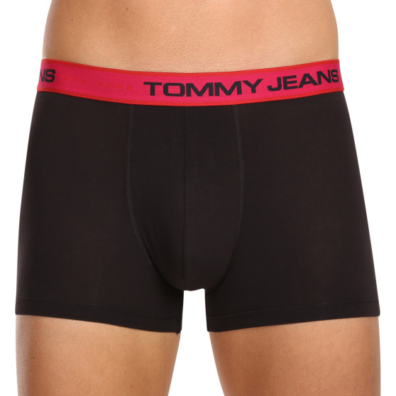 3PACK ανδρικό σορτς μποξεράκι Tommy Hilfiger μαύρο (UM0UM03107 0WF)