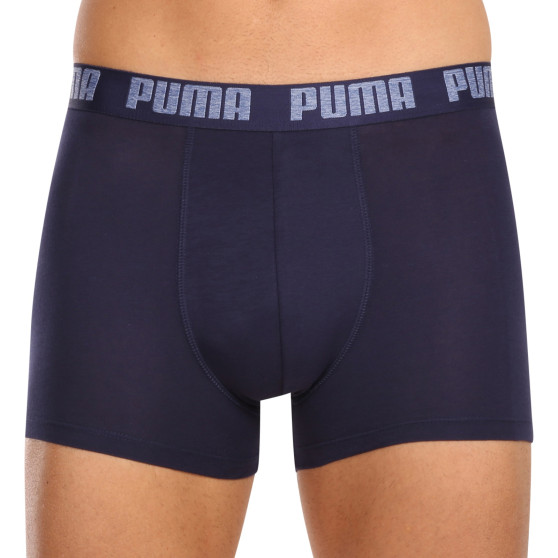 2PACK ανδρικό σορτσάκι μποξεράκι Puma μπλε (521015001 321)