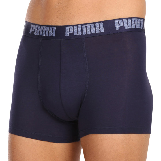 2PACK ανδρικό σορτσάκι μποξεράκι Puma μπλε (521015001 321)