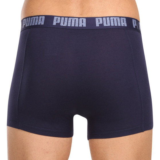 2PACK ανδρικό σορτσάκι μποξεράκι Puma μπλε (521015001 321)