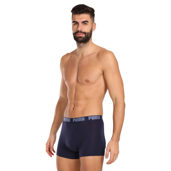 2PACK ανδρικό σορτσάκι μποξεράκι Puma μπλε (521015001 321)