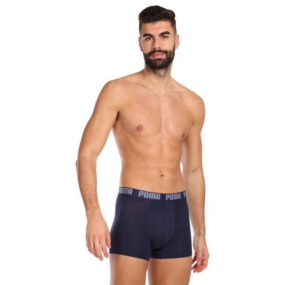 2PACK ανδρικό σορτσάκι μποξεράκι Puma μπλε (521015001 321)