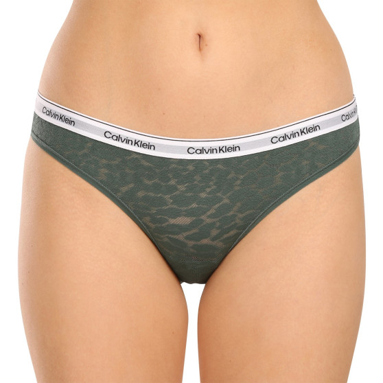 3PACK γυναικείο εσώρουχο Calvin Klein oversized πολύχρωμο (QD5080E-GP6)