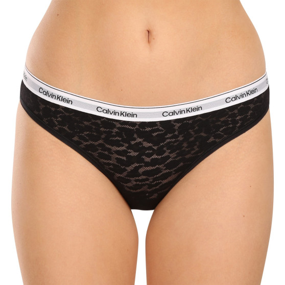 3PACK γυναικείο εσώρουχο Calvin Klein oversized πολύχρωμο (QD5080E-GP6)