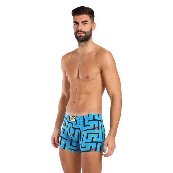 6PACK ανδρικά σορτς μποξεράκια Styx long art κλασικό καουτσούκ πολύχρωμο (6F12697124)