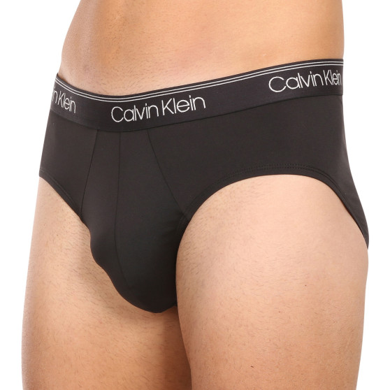 3PACK ανδρικό σλιπ Calvin Klein μαύρο (NB2568A-UB1)