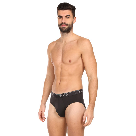 3PACK ανδρικό σλιπ Calvin Klein μαύρο (NB2568A-UB1)