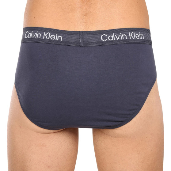 3PACK ανδρικό σλιπ Calvin Klein πολύχρωμο (NB3704A-KDX)