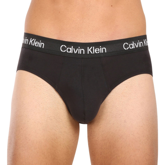 3PACK ανδρικό σλιπ Calvin Klein πολύχρωμο (NB3704A-KDX)