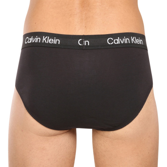 3PACK ανδρικό σλιπ Calvin Klein πολύχρωμο (NB3704A-KDX)