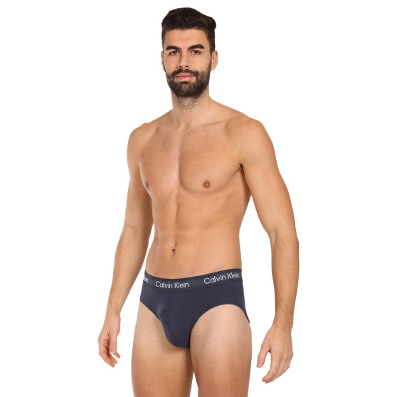 3PACK ανδρικό σλιπ Calvin Klein πολύχρωμο (NB3704A-KDX)