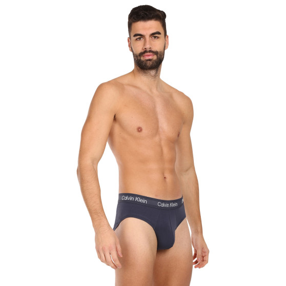 3PACK ανδρικό σλιπ Calvin Klein πολύχρωμο (NB3704A-KDX)