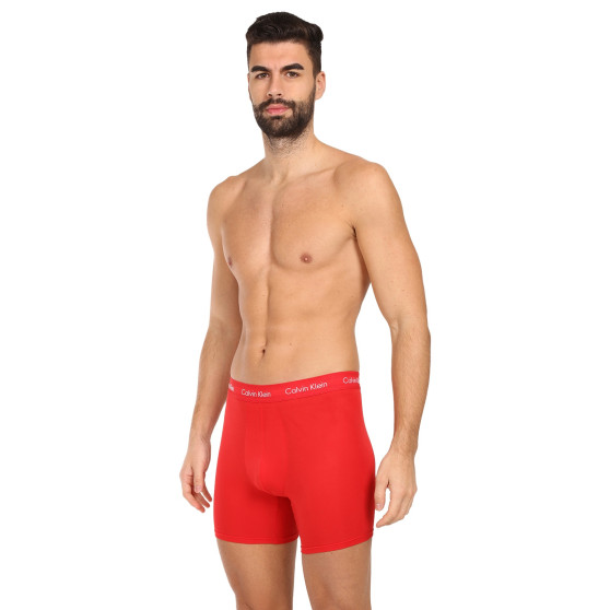 3PACK ανδρικό σορτς μποξεράκι Calvin Klein πολύχρωμο (NB3057A-I1Y)