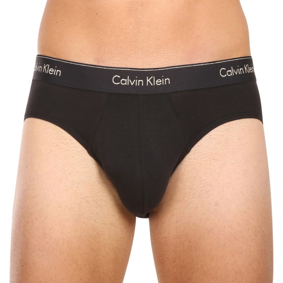 3PACK ανδρικό σλιπ Calvin Klein πολύχρωμο (NB3871A-KHZ)