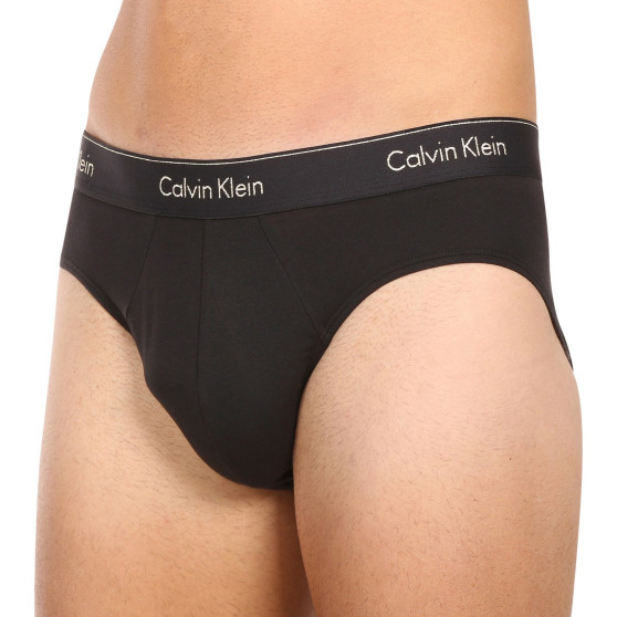 3PACK ανδρικό σλιπ Calvin Klein πολύχρωμο (NB3871A-KHZ)