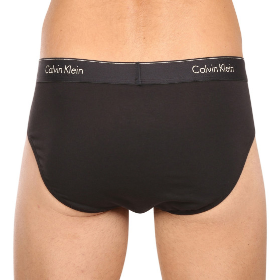 3PACK ανδρικό σλιπ Calvin Klein πολύχρωμο (NB3871A-KHZ)