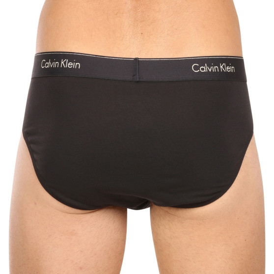 3PACK ανδρικό σλιπ Calvin Klein πολύχρωμο (NB3871A-KHZ)