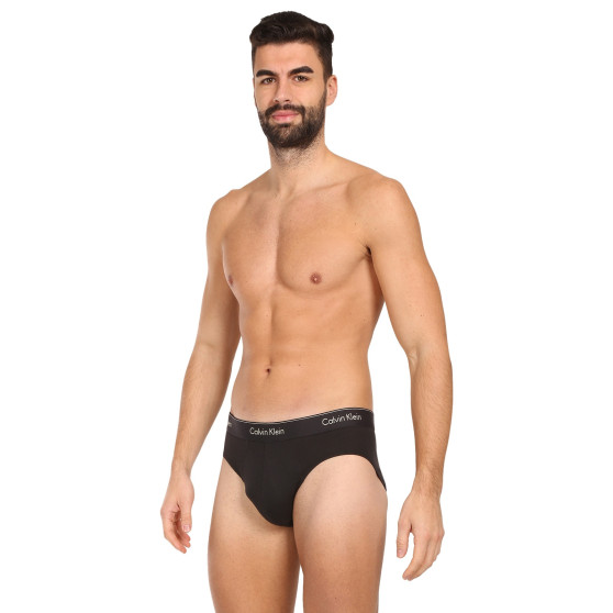 3PACK ανδρικό σλιπ Calvin Klein πολύχρωμο (NB3871A-KHZ)