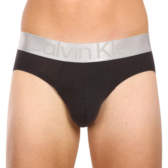 3PACK ανδρικό σλιπ Calvin Klein μαύρο (NB3129A-GIW)