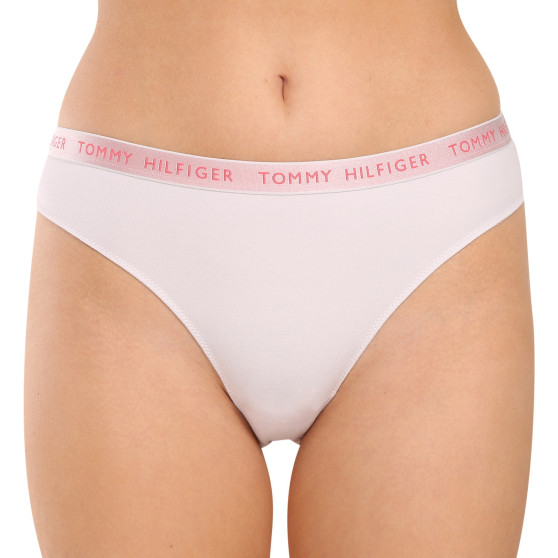 3PACK γυναικείο στρινγκ Tommy Hilfiger πολύχρωμο (UW0UW04889 0V5)