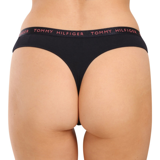 3PACK γυναικείο στρινγκ Tommy Hilfiger πολύχρωμο (UW0UW04889 0V5)