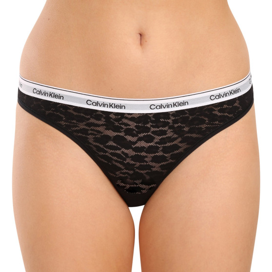 3PACK Γυναικείο βραζιλιάνικο εσώρουχο Calvin Klein πολύχρωμο (QD5068E-GP6)