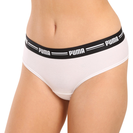 2PACK Γυναικείο βραζιλιάνικο εσώρουχο Puma λευκό (603043001 317)