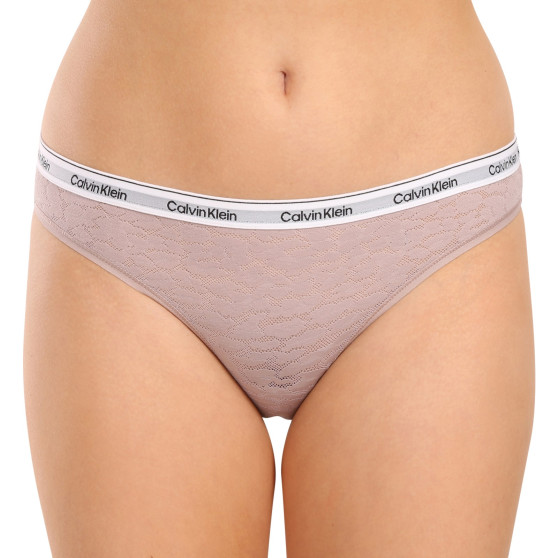 3PACK γυναικείο εσώρουχο Calvin Klein πολύχρωμο (QD5069E-GP8)