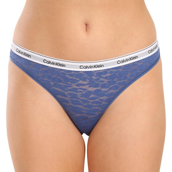 3PACK Γυναικείο βραζιλιάνικο εσώρουχο Calvin Klein πολύχρωμο (QD5068E-GP8)